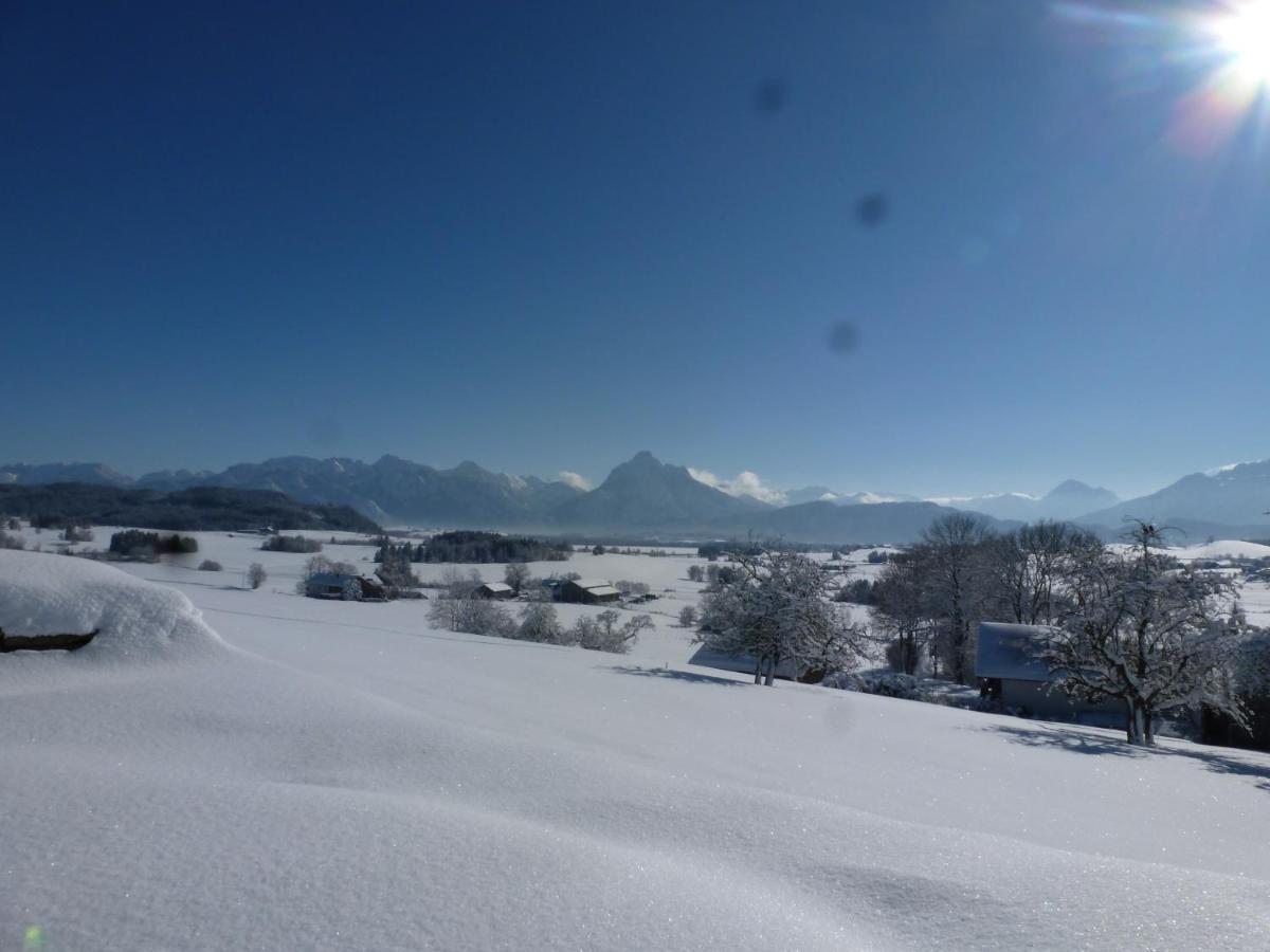 Ferienwohnung Alpenpanorama Hopferau Bagian luar foto